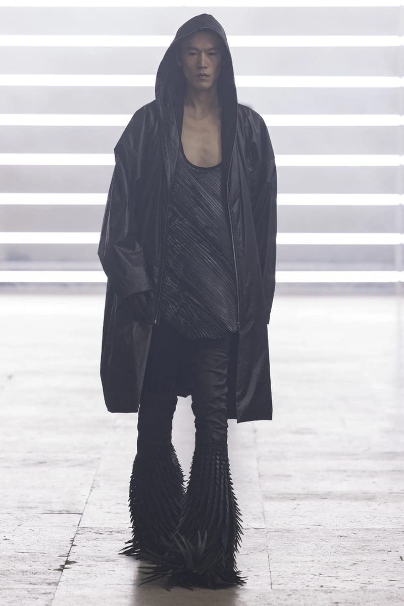 リックオウエンス 2025年秋冬メンズコレクション  rick owens 2025 fall winter collection lookbook info