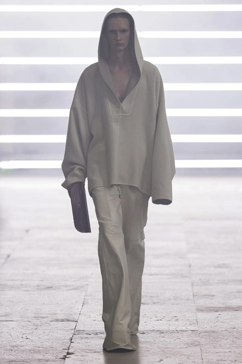 リックオウエンス 2025年秋冬メンズコレクション  rick owens 2025 fall winter collection lookbook info