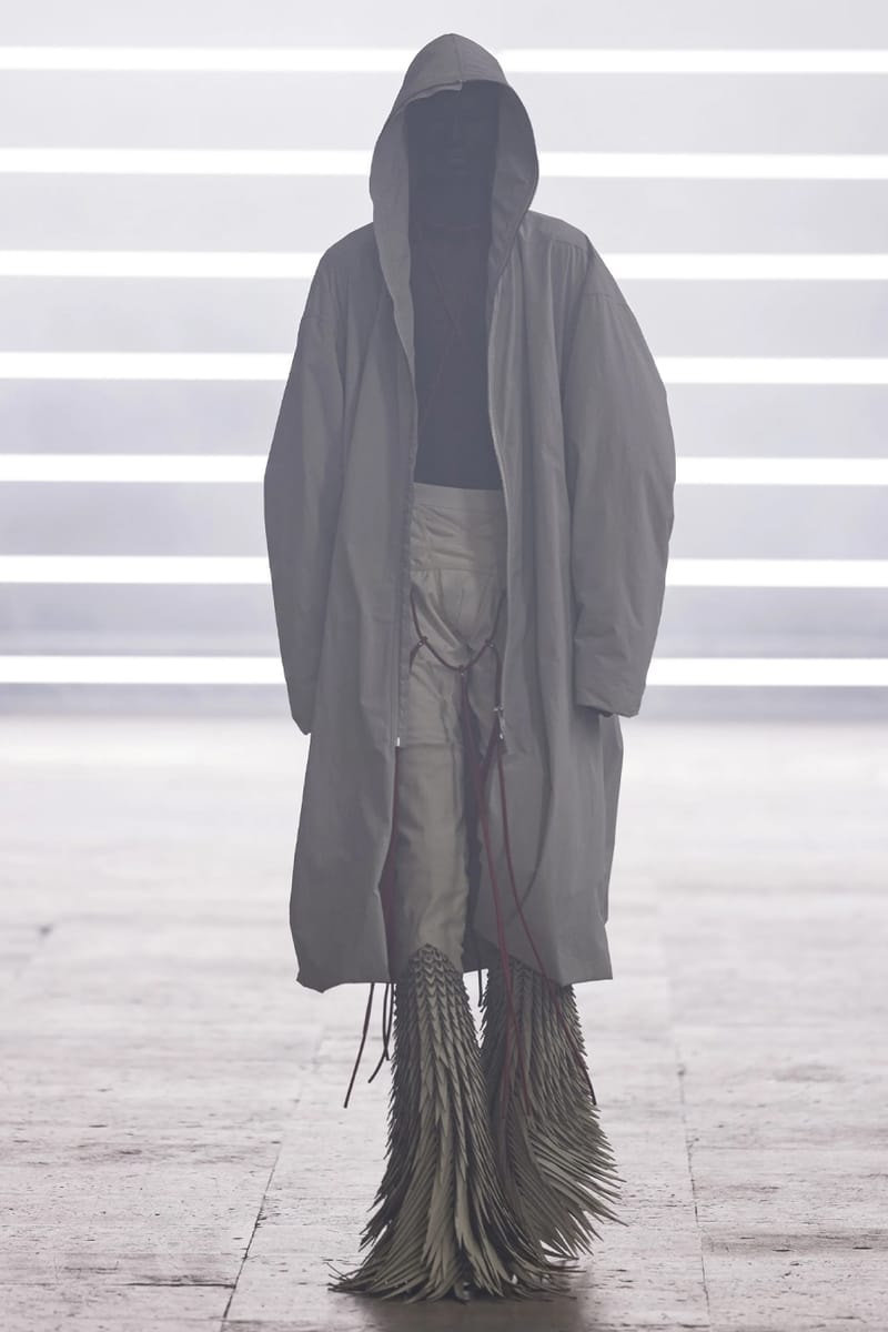 リックオウエンス 2025年秋冬メンズコレクション  rick owens 2025 fall winter collection lookbook info