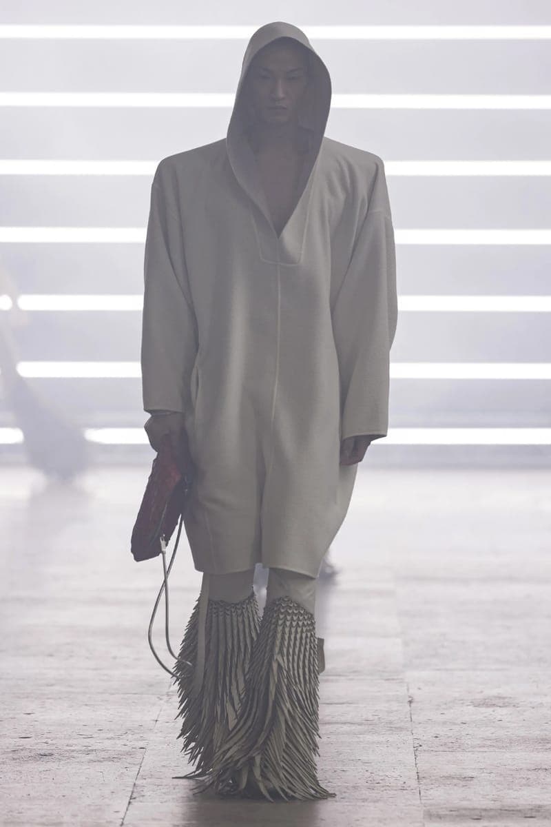 リックオウエンス 2025年秋冬メンズコレクション  rick owens 2025 fall winter collection lookbook info