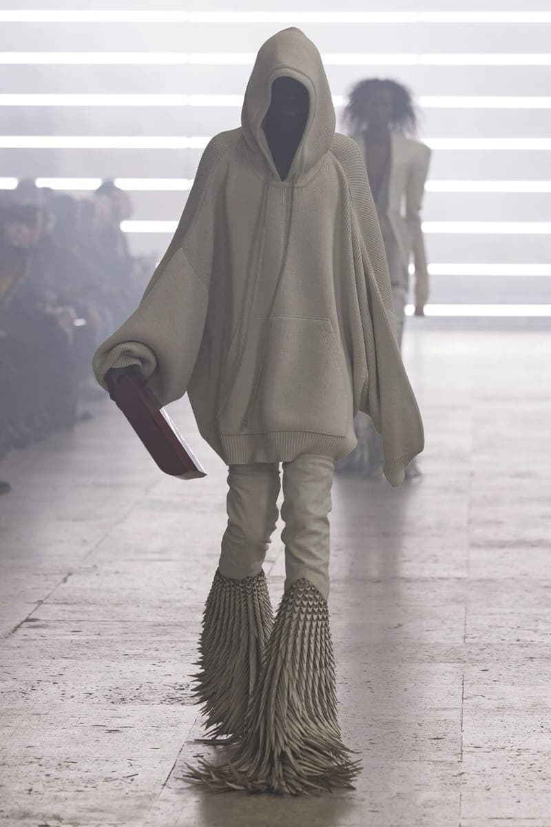 リックオウエンス 2025年秋冬メンズコレクション  rick owens 2025 fall winter collection lookbook info
