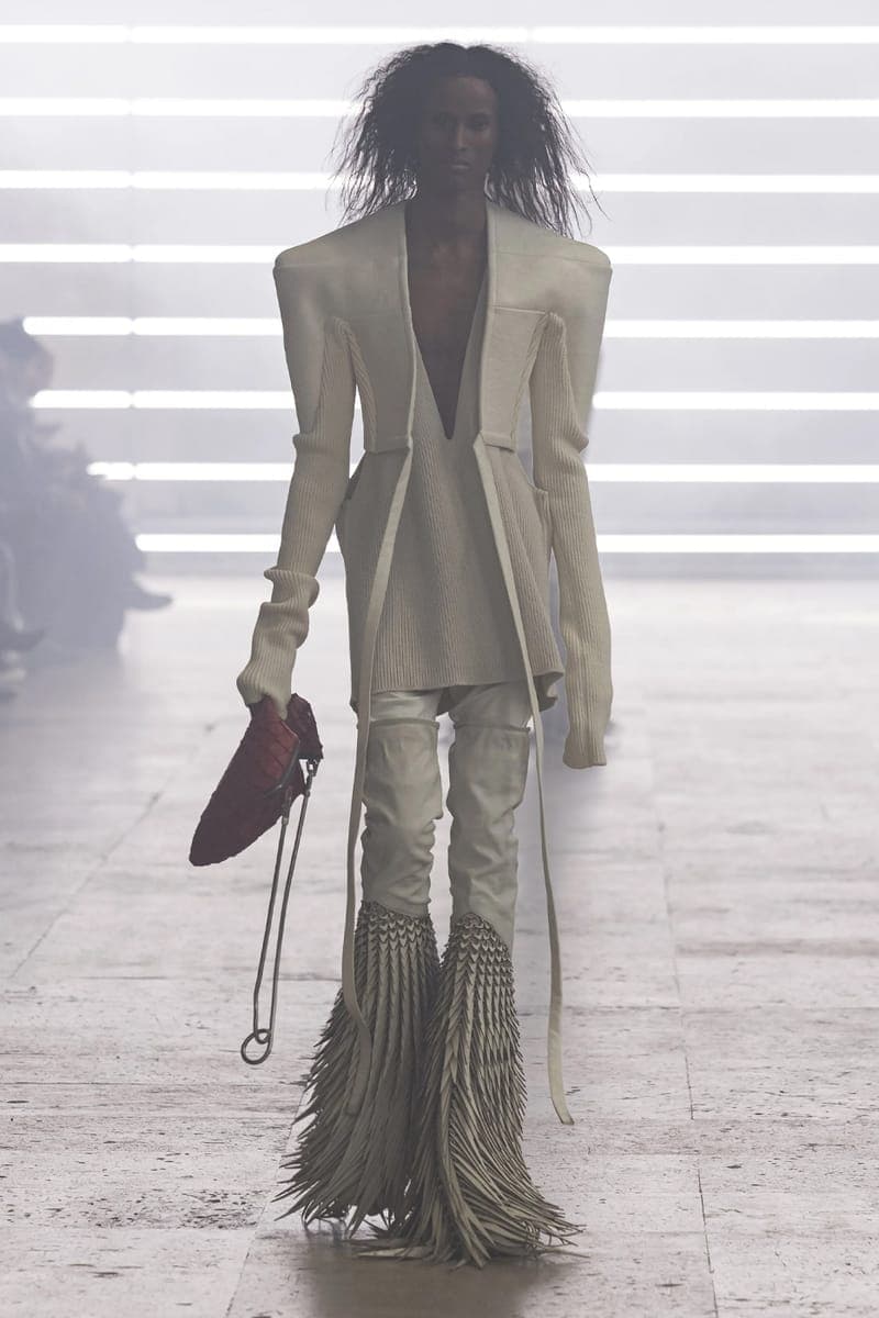 リックオウエンス 2025年秋冬メンズコレクション  rick owens 2025 fall winter collection lookbook info