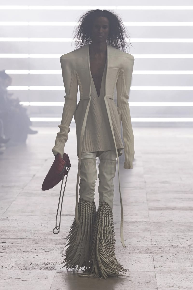 リックオウエンス 2025年秋冬メンズコレクション  rick owens 2025 fall winter collection lookbook info