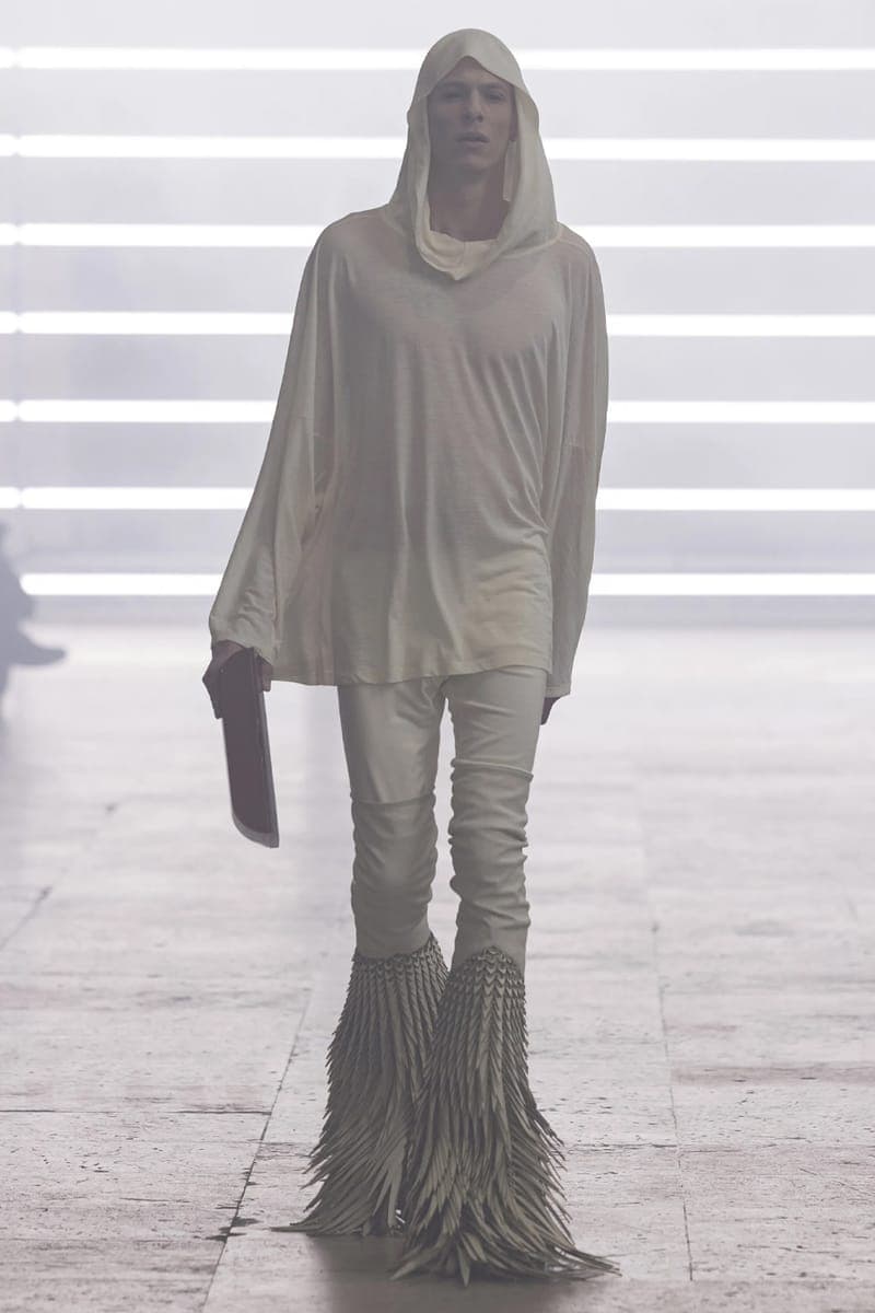 リックオウエンス 2025年秋冬メンズコレクション  rick owens 2025 fall winter collection lookbook info
