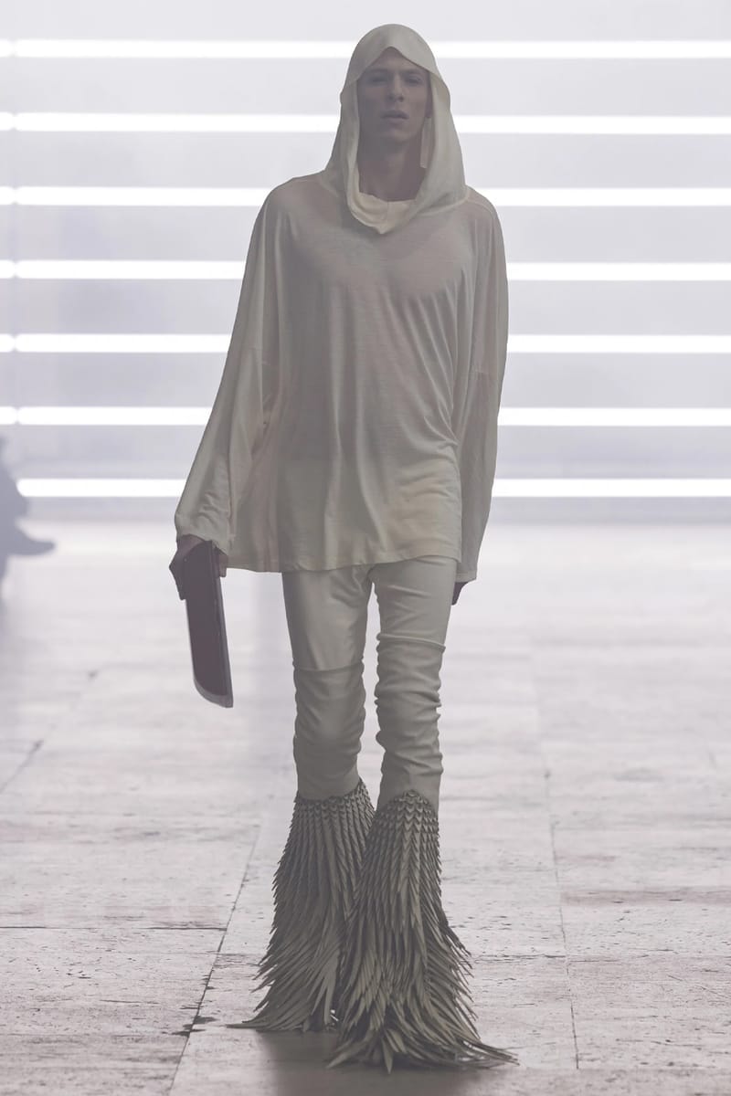 リックオウエンス 2025年秋冬メンズコレクション  rick owens 2025 fall winter collection lookbook info