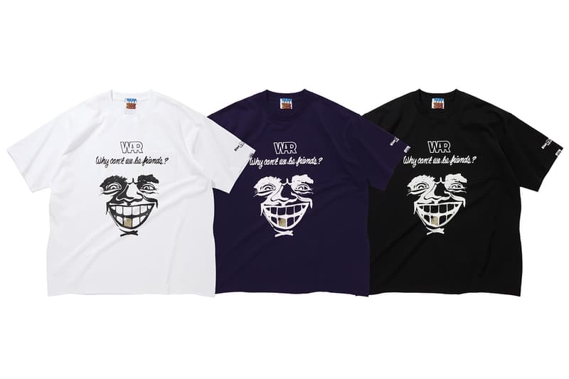 WAR 来日50周年を記念してブルーノート東京 x シティーカントリーシティー のトリプルコラボTシャツが限定発売 WAR x CITY COUNTRY CITY x Blue Note Tokyo CCC ウォー