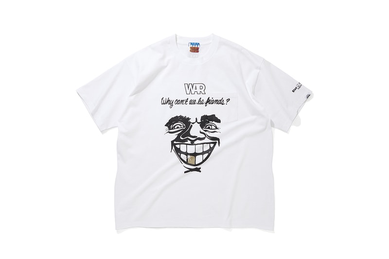 WAR 来日50周年を記念してブルーノート東京 x シティーカントリーシティー のトリプルコラボTシャツが限定発売 WAR x CITY COUNTRY CITY x Blue Note Tokyo CCC ウォー