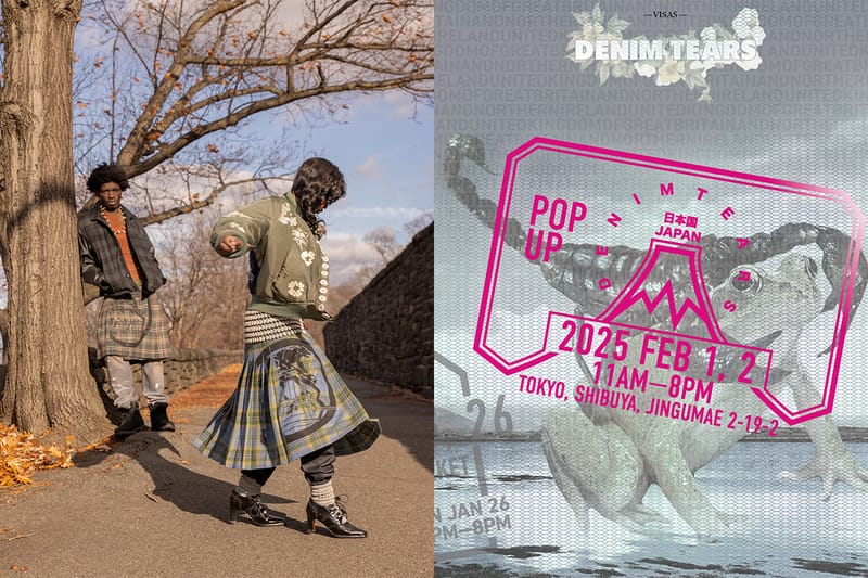 Denim Tears が国内初となるポップアップを原宿で開催