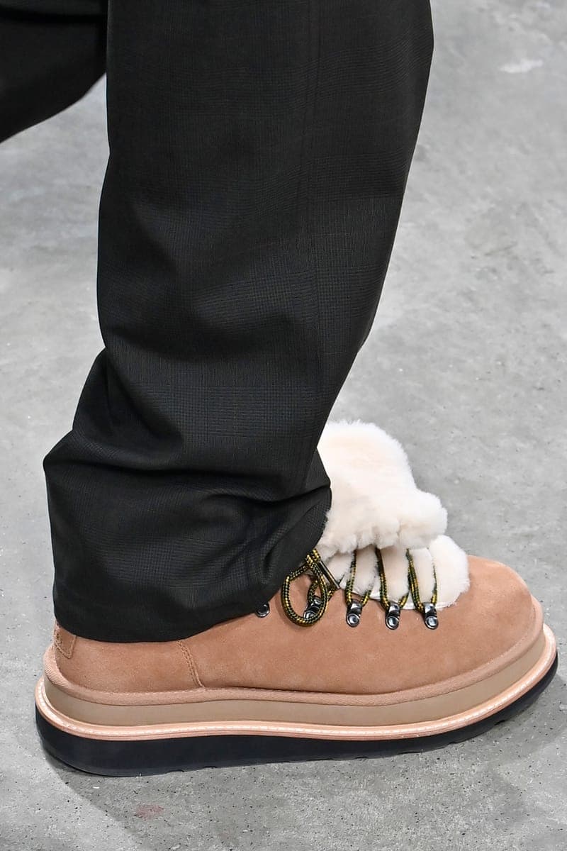 サカイxアグ®︎の最新コラボフットウェアをチェック Closer Look at sacai's Wild UGG Collaboration