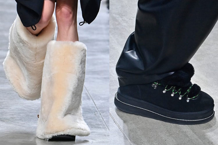 sacai x UGG®︎ の最新コラボフットウェアがお披露目