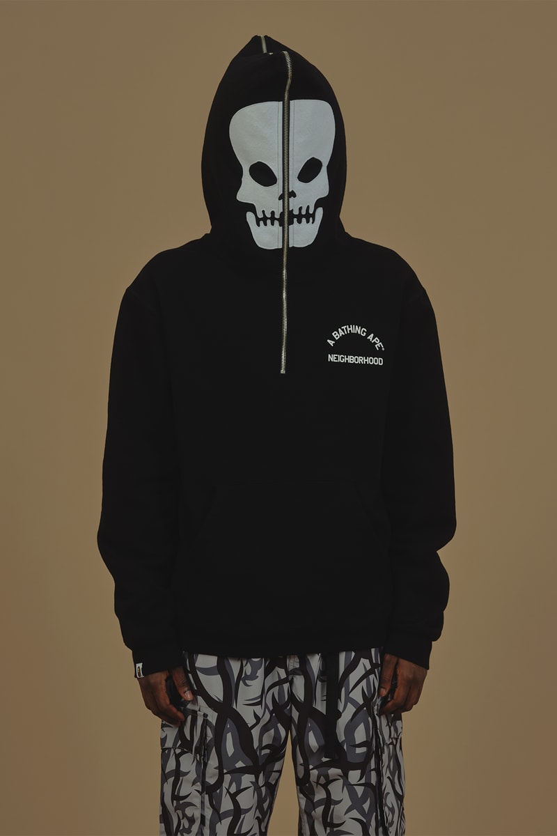 ベイプ  x ネイバーフッド による2024年秋冬シーズンのコラボコレクションが到着 ア・ベイシング・エイプ A BATHING APE® x NEIGHBORHOOD fall winter 2024 release info