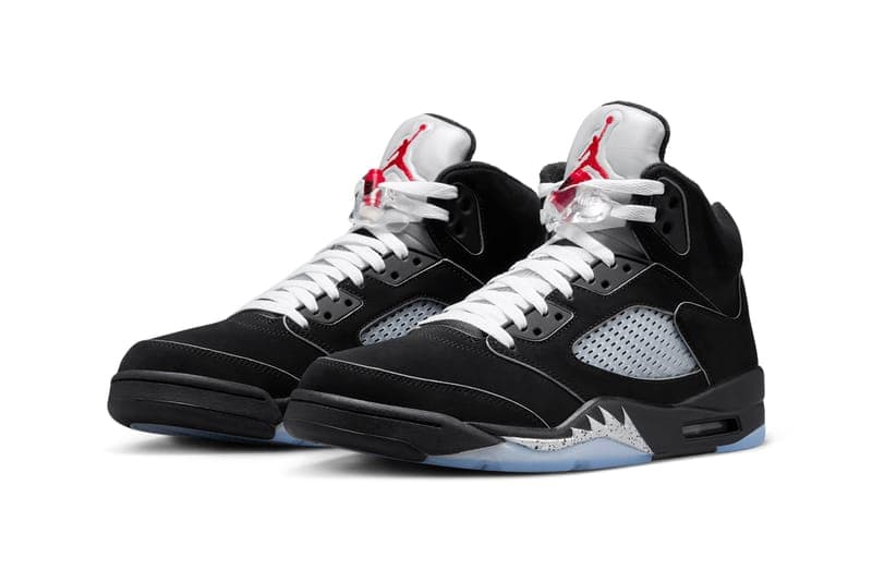 今年誕生35周年を迎えるエアジョーダン 5から“ブラックメタリック”がついに復刻 Air Jordan 5 Black Metallic HF3975-001 Release Info date store list buying guide photos price Reimagined