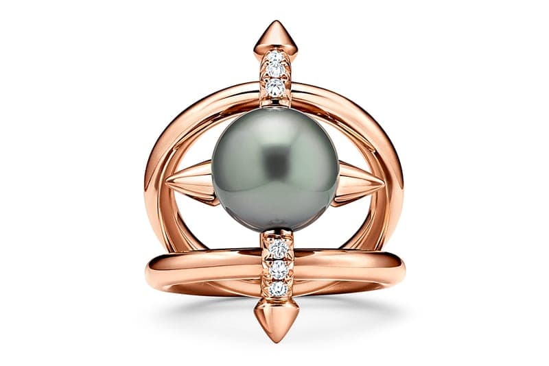 ファレル・ウィリアムスとティファニーのコラボラインより新作コレクションが発売 Pharrell Tiffany & Co Titan Collection Release Info Tahitian Pearls Prongless Diamond Setting