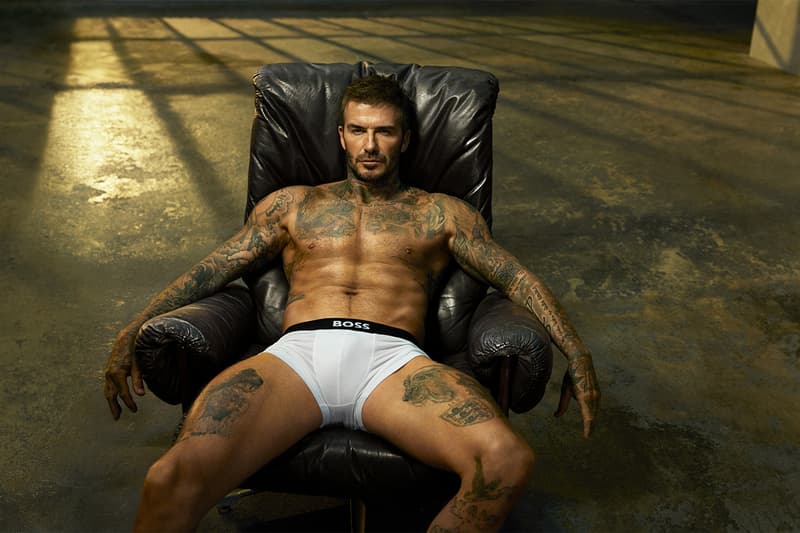 ボス・ワン ボディウェアのキャンペーンにデビット・ベッカムが登場 boss one bodywear first loanch david beckham release info