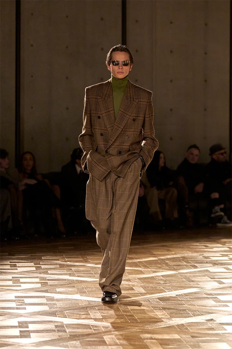 サンローラン 2025年秋冬コレクション saint laurent 2025 autum winter collection runway