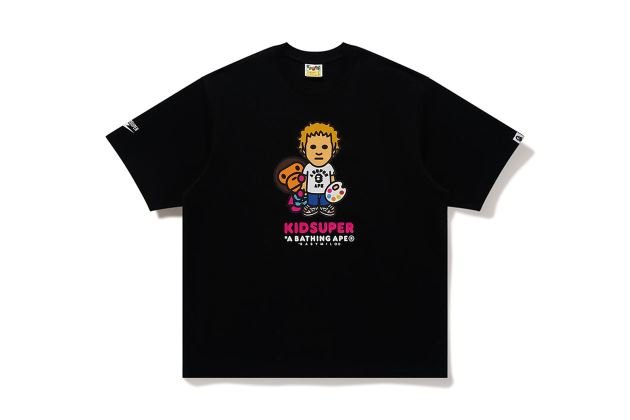 ベイプ®とキッドスーパーがアートとファッションを融合したコラボコレクションを発表 BAPE, ﻿A BATHING APE®️, ﻿Kidsuper, ﻿COLM DILLANE, ﻿BAPE® COLLECTIVE