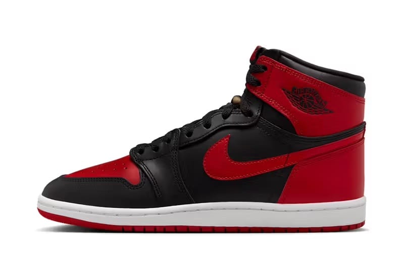 2025年版 Air Jordan 1 High ’85 “Bred” の最新ビジュアルが浮上