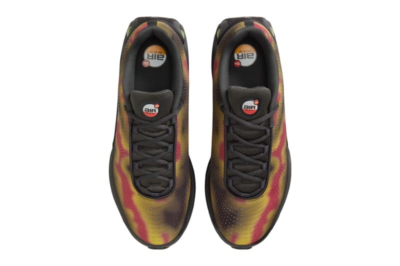 ナイキからサーモグラフィを連想させるエアマックスDn “ヒートマップ”が登場 Nike Air Max Dn "Heat Map" Spring 2025 Dark Smoke Grey/Red Orbit-Black-Sweet Beet