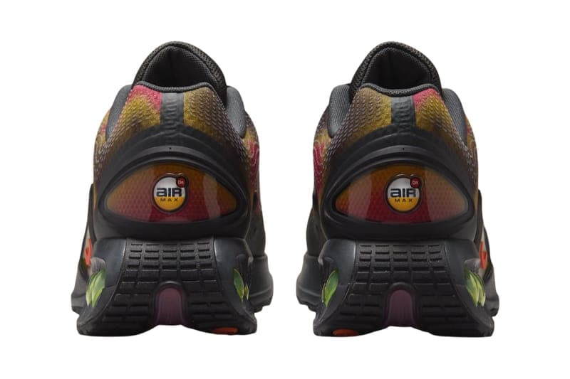 ナイキからサーモグラフィを連想させるエアマックスDn “ヒートマップ”が登場 Nike Air Max Dn "Heat Map" Spring 2025 Dark Smoke Grey/Red Orbit-Black-Sweet Beet