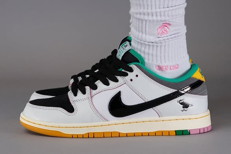 CSEF x ナイキ SB ダンクローのディテールをチェック csef x nike sb dunk low hj4132 100 release info