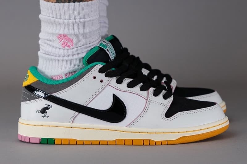 CSEF x ナイキ SB ダンクローのディテールをチェック csef x nike sb dunk low hj4132 100 release info