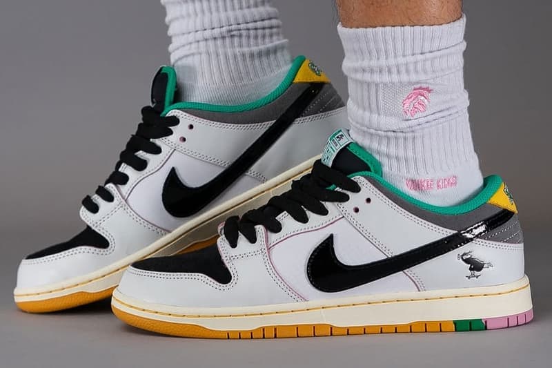 CSEF x ナイキ SB ダンクローのディテールをチェック csef x nike sb dunk low hj4132 100 release info