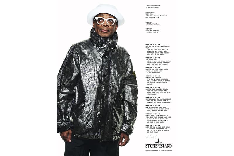 ストーンアイランド 2025年春夏キャンペーンビジュアルに中田英寿やスパイク・リーが登場 Stone Island 2025 spring summer campaign Hidetoshi Nakata spike lee