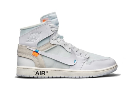 Off-White™ x Air Jordan 1 High のホワイトカラーが2025年内に発売か