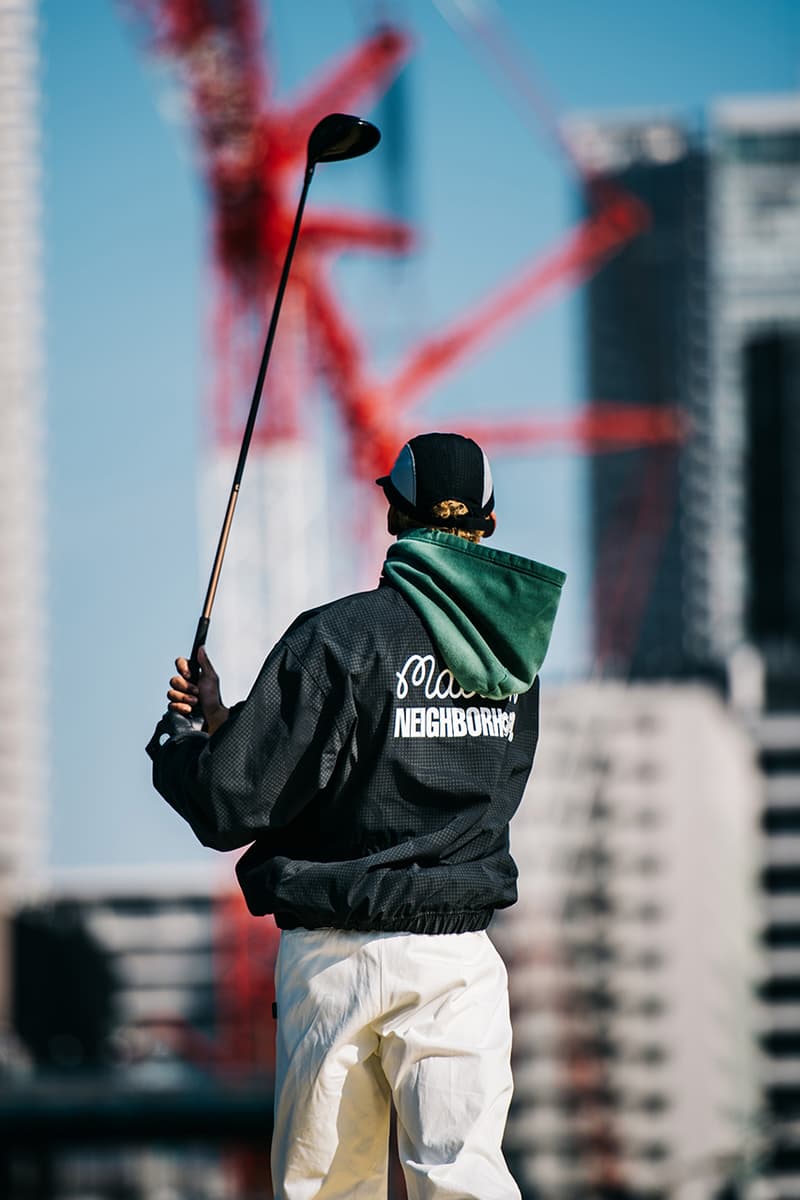 ネイバーフッドが米ロサンゼルス発のマルボン ゴルフとのコラボアイテムを発売 neighborhood malbon golf collab items release info