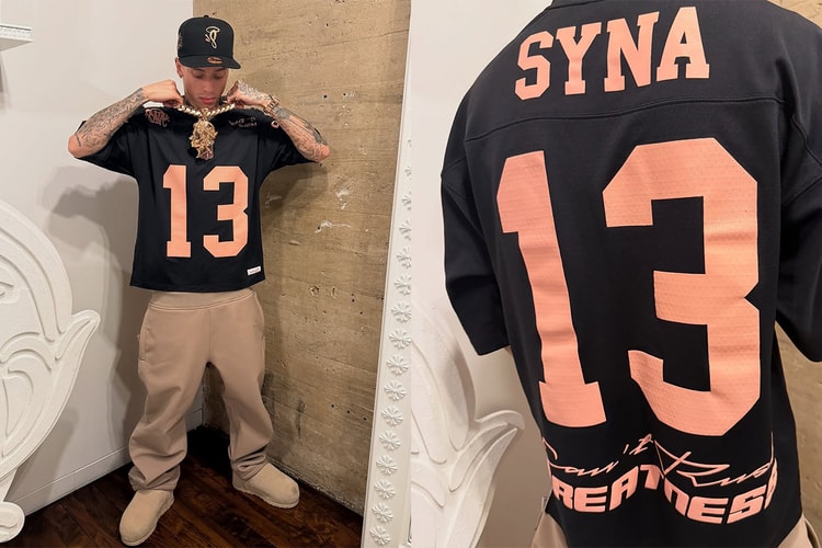 セントラル・シー主宰 SYNA WORLD x NFL x Mitchell & Ness のトリプルコラボアイテムが発売