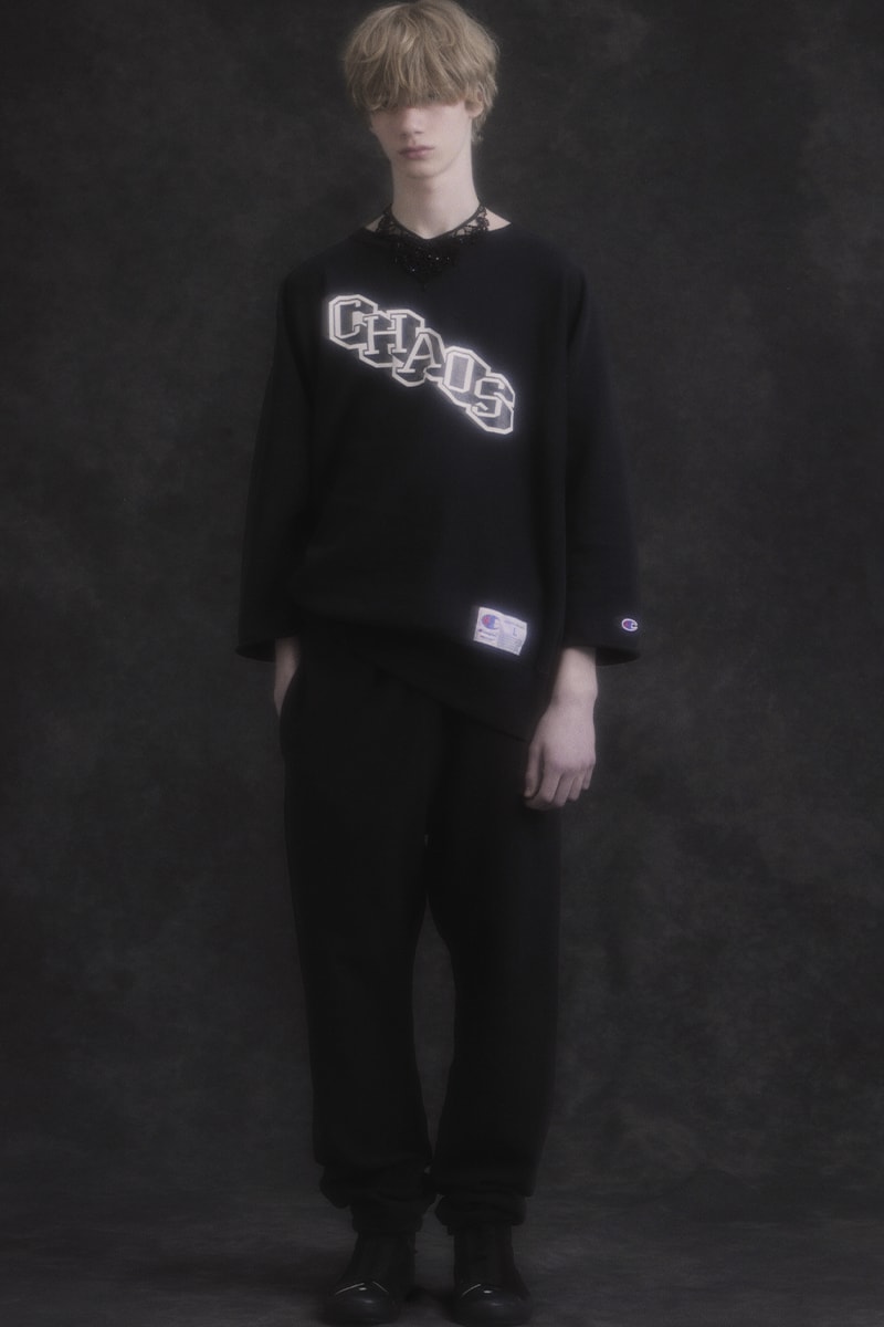 チャンピオンxアンダーカバーによる初のコラボレーションを発表 champion undercover collaboration release info