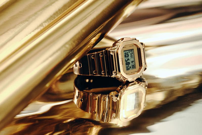 ジーショックが革新的なタフシリコーンバンドを初搭載したファインメタルシリーズをリリース G-SHOCK Fine Metallic Series Tough Silicone Band Shock-Resistant Water-Resistant GM-5600YM-8 GM-5600YMG-9 GM-2100YM-8A GM-2100YMG-9A