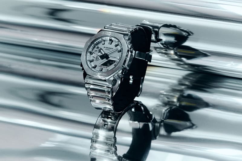 ジーショックが革新的なタフシリコーンバンドを初搭載したファインメタルシリーズをリリース G-SHOCK Fine Metallic Series Tough Silicone Band Shock-Resistant Water-Resistant GM-5600YM-8 GM-5600YMG-9 GM-2100YM-8A GM-2100YMG-9A
