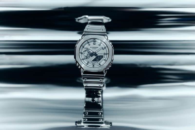 ジーショックが革新的なタフシリコーンバンドを初搭載したファインメタルシリーズをリリース G-SHOCK Fine Metallic Series Tough Silicone Band Shock-Resistant Water-Resistant GM-5600YM-8 GM-5600YMG-9 GM-2100YM-8A GM-2100YMG-9A