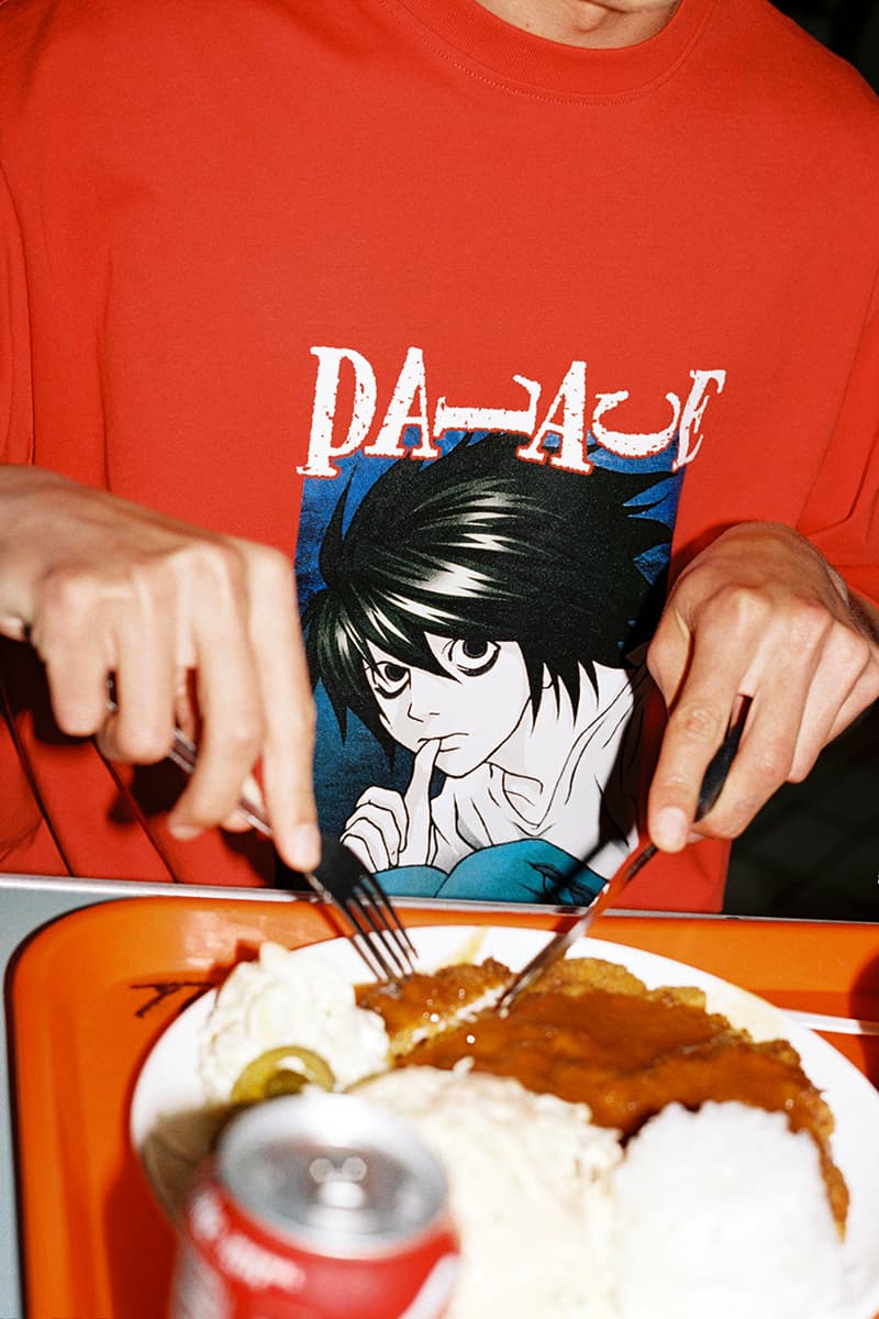 パレス スケートボードと『デスノート』によるカプセルコレクションの発売情報が解禁 palace skateboards death note collab collection release info