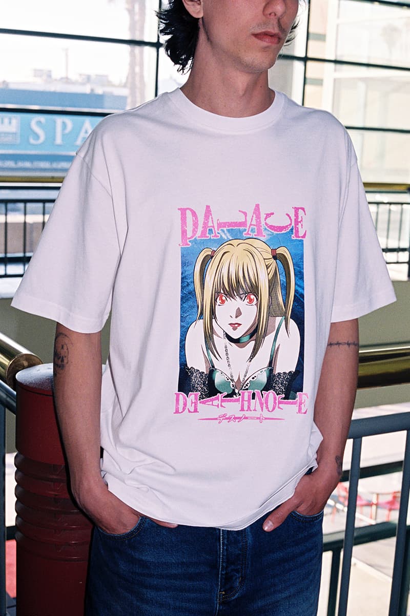 パレス スケートボードと『デスノート』によるカプセルコレクションの発売情報が解禁 palace skateboards death note collab collection release info