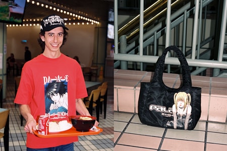 PALACE SKATEBOARDS と『DEATH NOTE』によるカプセルコレクションの発売情報が解禁