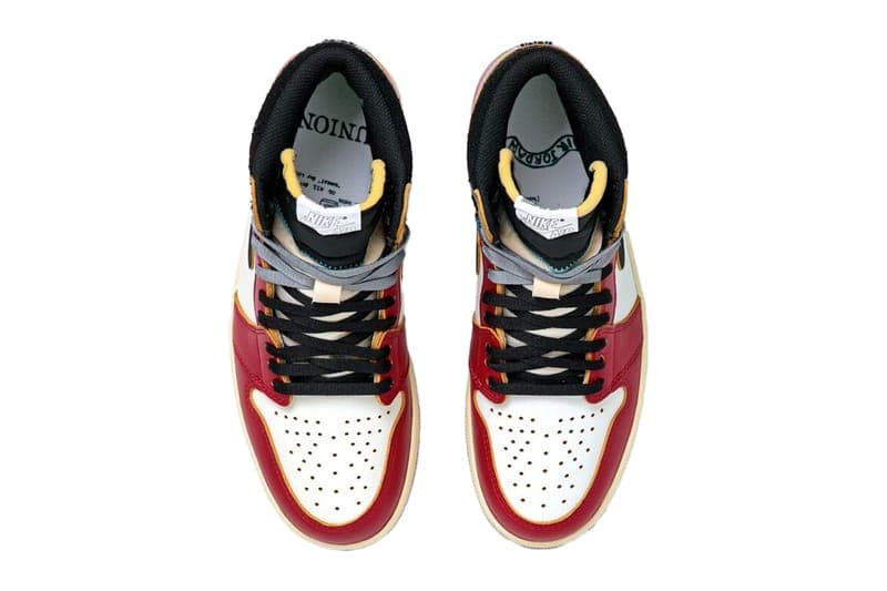 ユニオンLAxエアジョーダン1ハイOGの最新ビジュアルをチェック Union LA Air Jordan 1 High OG HV8563-600 Release Date info store list buying guide photos price