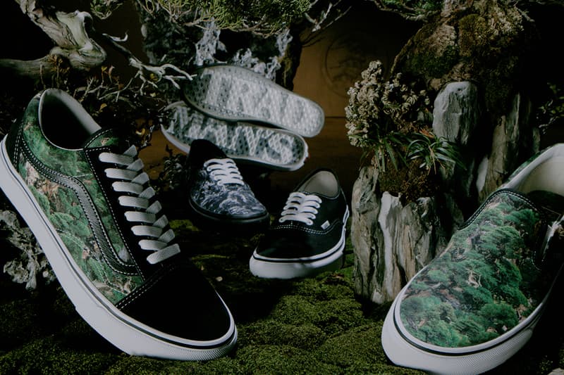 ヴァンズがトラッドマンズボンサイとのコラボコレクションを発売 vans tradmans bonsai collab TRADMAN’S BONSAI COLLECTION release info