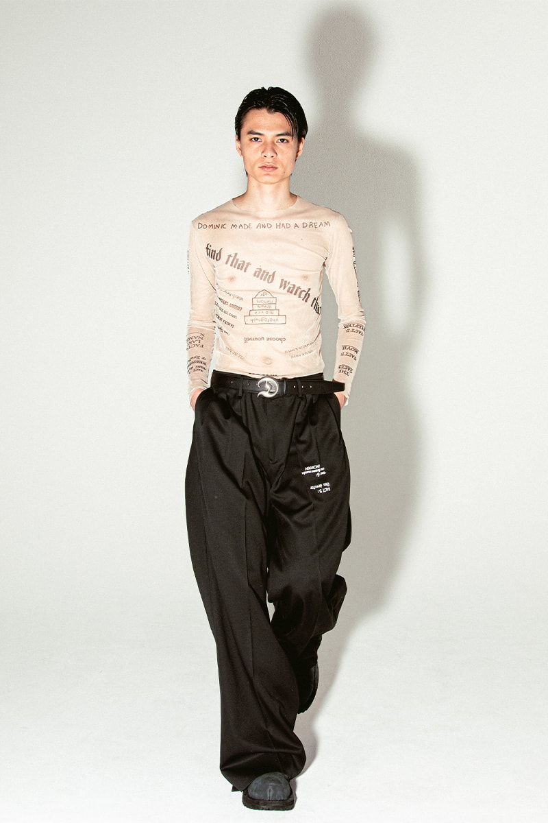 ダイリク 2025年秋冬コレクション dairiku 2025 autum winter collection look books