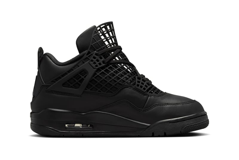 エアジョーダン4ネットからオールブラック仕様の新色 “トリプルブラック”が登場 Air Jordan 4 NET Triple Black FN7251-001 Release Date info store list buying guide photos price