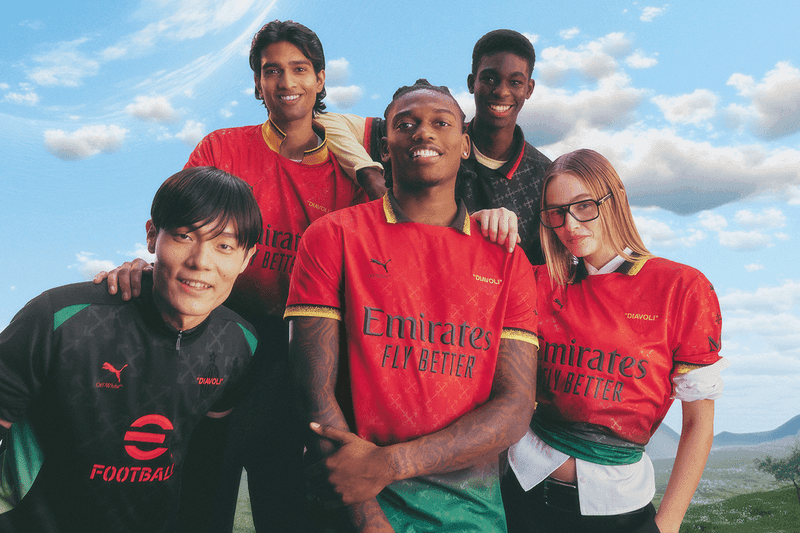 ACミランxオフホワイトxプーマによる公式ユニフォームが公開 ac milan off white puma release info