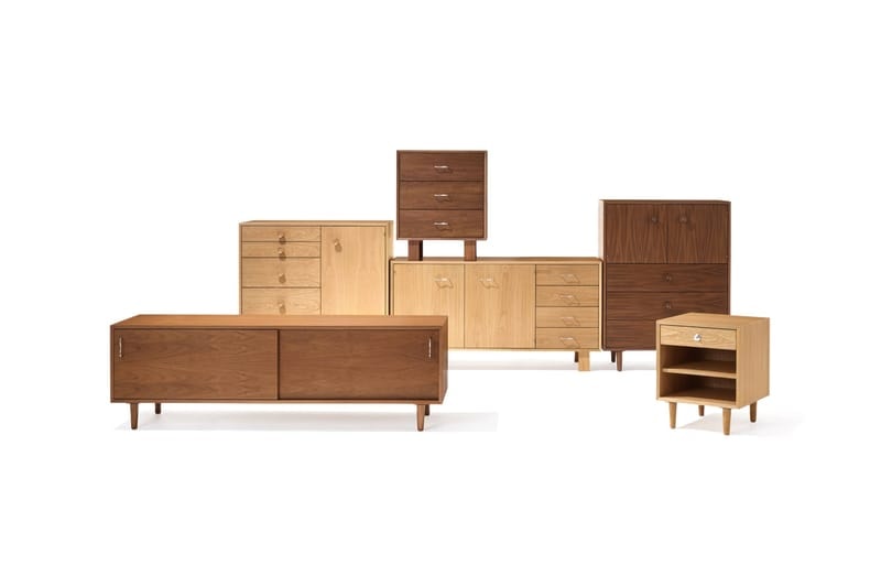 ハーマンミラーがネルソンベーシックキャビネットシリーズの改良版を発売 Herman Miller Nelson Basic Cabinet Series Release Info furniture Basic Bedside Table Basic Cabinet Basic Cabinet with Door Basic Console Basic Credenza Basic Media Unit