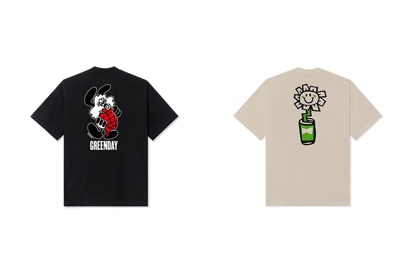 世界的パンク・ロックバンド GREEN DAY の来日ツアーTシャツを VERDY がデザイン
