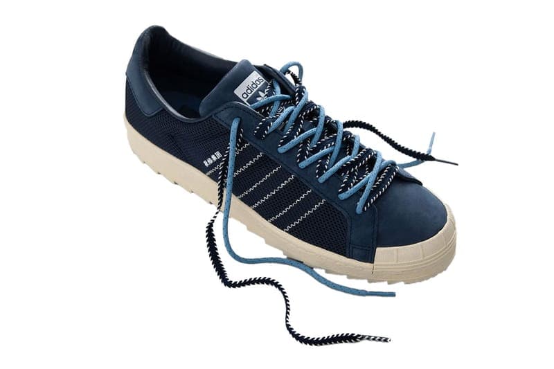 クロットxアディダスオリジナルスより最新コラボモデル スパースターブリーズの新色が発売 CLOT x adidas Superstar Breathe “Night Indigo” IH3644 collaboration release info