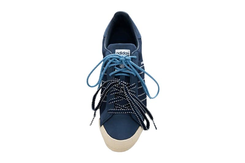 クロットxアディダスオリジナルスより最新コラボモデル スパースターブリーズの新色が発売 CLOT x adidas Superstar Breathe “Night Indigo” IH3644 collaboration release info