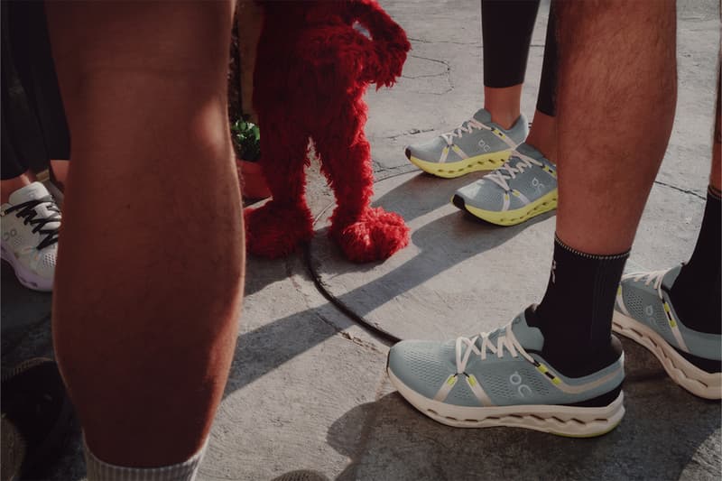 オンがエルモを起用した “ソフト ウィンズ” キャンペーンを展開中 On Cloudsurfer 2 SOFT WINS campaign with Elmo