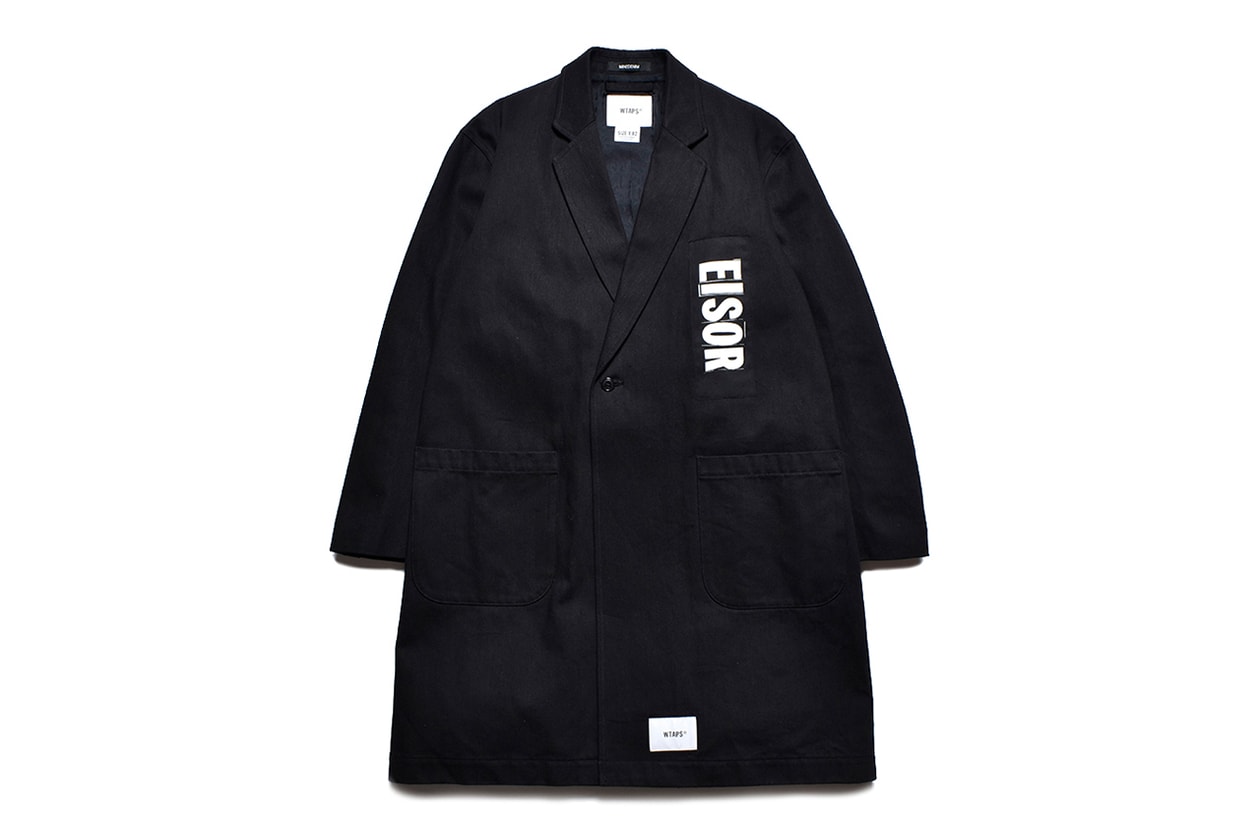 ダブルタップス x マインデニムのコラボアイテムが再リリース WTAPS MINEDENIM Denim Single Coat 