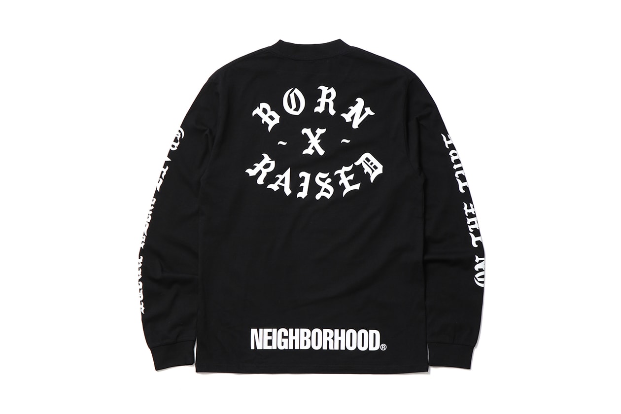 ネイバーフッド x ボーン アンド レイズドによる初コラボコレクションがローンチ NEIGHBORHOOD  Born X Raised 2025SS release info