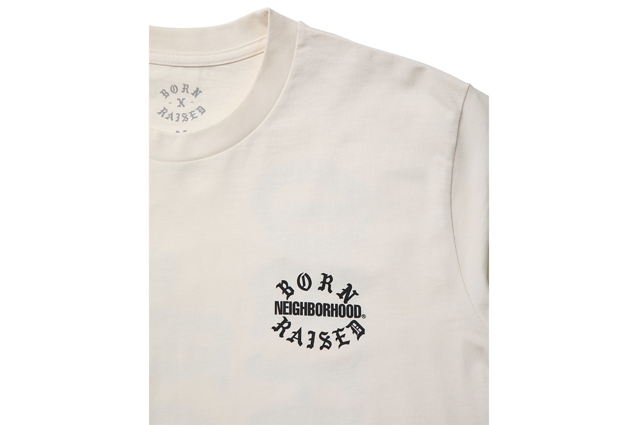 ネイバーフッド x ボーン アンド レイズドによる初コラボコレクションがローンチ NEIGHBORHOOD  Born X Raised 2025SS release info